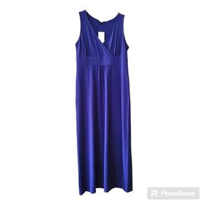 NWT Eileen Fisher V-neck maxi dress